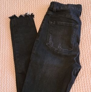 Black skinny jeans